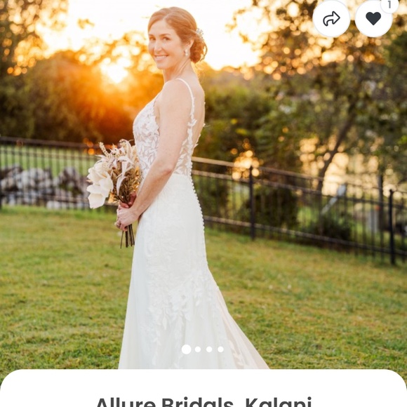 Allure Bridal Kalani Wedding Dress - Picture 1 of 6
